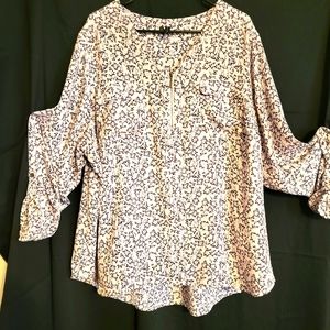 Maurices Womens V-neck Blouse